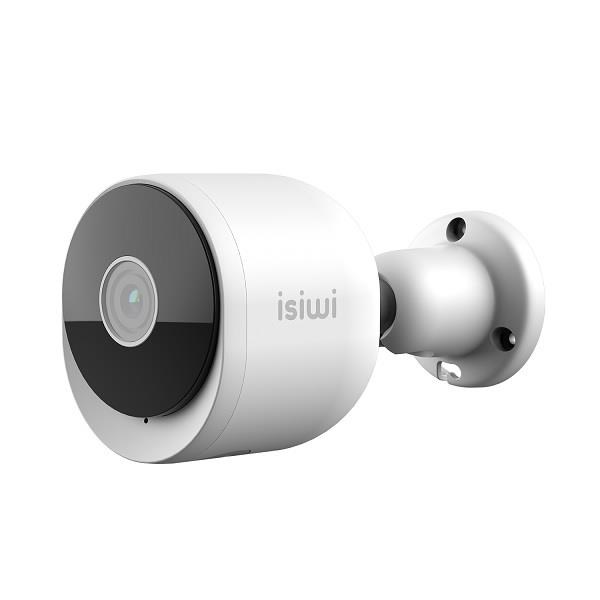 Telecamera Isiwi Wireless PIK 4Mpx Bullet per esterno IR LED Audio Bidirezionale Sd Card Stand Alone